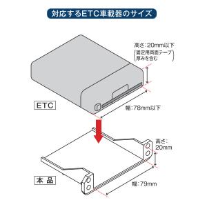etc取付ホルダー etc取付基台 トヨタ ス...の詳細画像4
