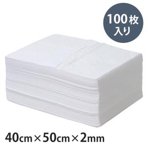 オイル吸着マット 100枚 油吸着マット オイルガード 吸着マット 油 油吸着シート 大容量  オイル吸収 廃油処理 オイル交換 業務用 機械周辺 油漏れ 床 足場