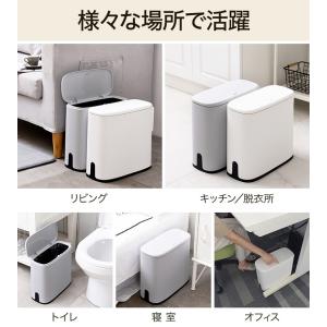 ゴミ箱 小さい 蓋付き 分別 おしゃれ スリム...の詳細画像3