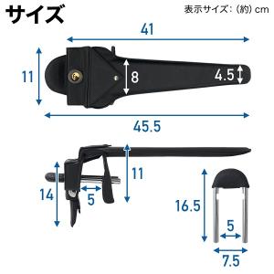 ハンドルロック 盗難防止 車 防犯 車盗難防止...の詳細画像4