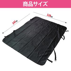 ドライブシート 犬 車 後部座席 車 シート ...の詳細画像3