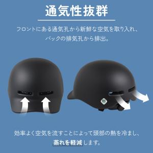自転車 ヘルメット 女性 子供 sg 帽子 中...の詳細画像4