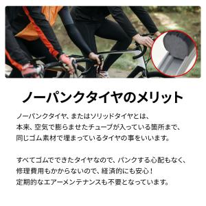 ノーパンクタイヤ 20インチ 自転車 20x1...の詳細画像1