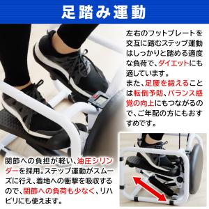 ステッパー ハンドル付き ツイスト 静音 ダイ...の詳細画像3