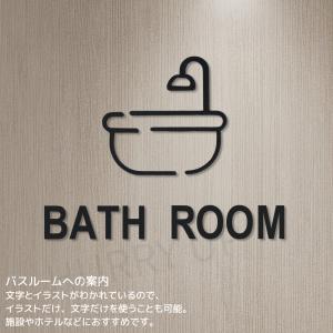 トイレサイン プレート アクリル マーク 壁 ...の詳細画像3