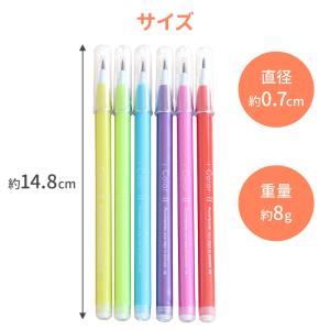 ロケット鉛筆 6本セット 替え芯120本 付き...の詳細画像4