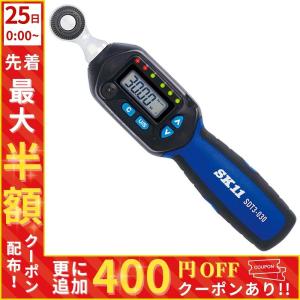 デジタルトルクレンチ トルクレンチ 車 バイク 整備 タイヤ交換 メンテナンス トルク設定 専用ハードケース付き SDT3-030 SK11