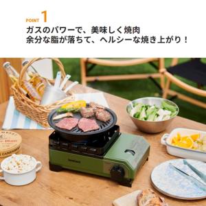 ジュニア焼肉プレート カセットフー専用アクセサ...の詳細画像1