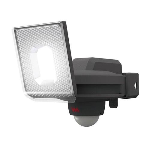 センサーライト 屋外 led 人感 防雨 自動点灯 1灯 明るい スライド式 角度調節 投光器 高輝...