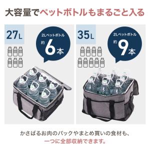 クーラーバッグ 保冷バッグ 大容量 折りたたみ...の詳細画像4