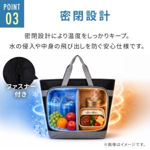 保冷バッグ 大容量 トート 折りたたみ クーラ...の詳細画像4