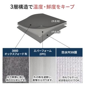 保冷バッグ 大容量 折りたたみ クーラーバッグ...の詳細画像4