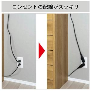 電源タップ アダプター 180° 回転 コード...の詳細画像2