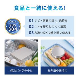 保冷剤 ステンレス アイスパック ステンレス製...の詳細画像2