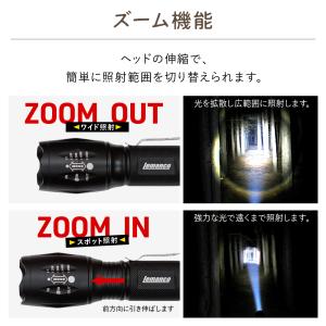 懐中電灯 led 強力 ハンディライト 電池式...の詳細画像5