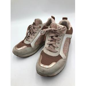 MICHAEL KORS マイケルコース AN21A スニーカー size7Ｍ/ピンク ■■ レディース
