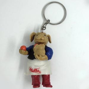 ブルボンキーホルダー BERLIET B フランス ヴィンテージ ノベルティ