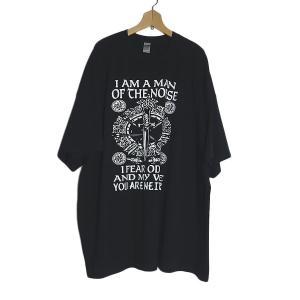 新品 大きいサイズ Tシャツ 剣 プリントTシャツ デッドストック GILDAN 黒色 メンズ 4ＸL ティーシャツ｜hurugiyaretro