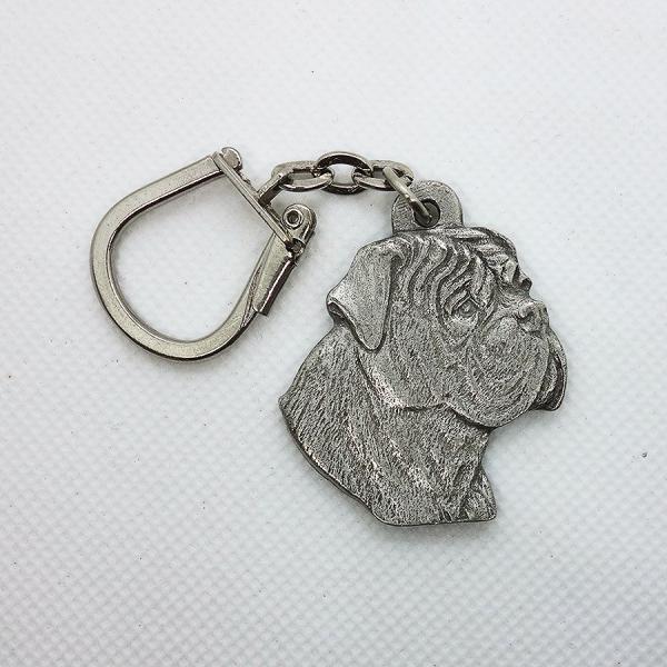 RAWCLIFEE PEWTER ブルマスティフ ビンテージ キーホルダー 80年代 USA製 ピュ...
