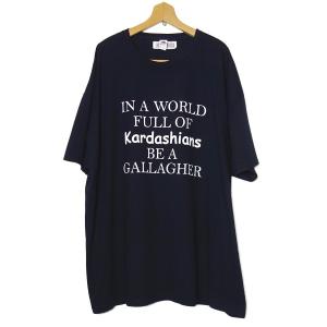 プリント Tシャツ デッドストック 新品 FRUIT OF THE LOOM 黒 BIG ブラック メンズ 3XL 大きいサイズ  IN A WORLD｜hurugiyaretro