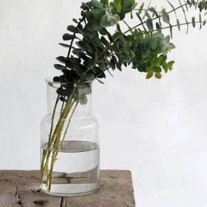 花瓶 ガラス ネック フラワーベース 26cm リューズガラス インテリア 花のある暮らし グリーンのある暮らし｜hushykke