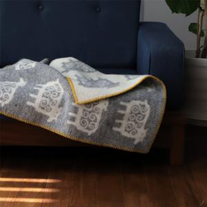 KLIPPAN（クリッパン） ウール ブランケット ハーフ 90×130 ベングトの