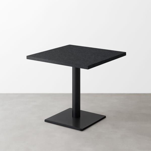 法人様限定 ハストネット スナックテーブル 鏡面スナックテーブル（D550）ダークネイビー 石目調 ...