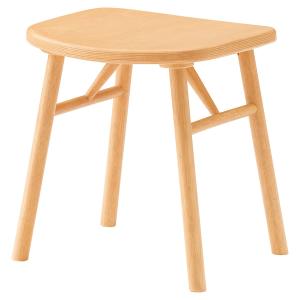 法人様限定 アビタスタイル 椅子 木製スツール MUC0758NC