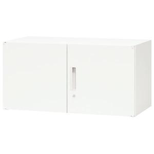 法人様限定 ナイキ（NAIKI） オフィス家具 書庫 CW-0940K-WW 両開き戸 上置用