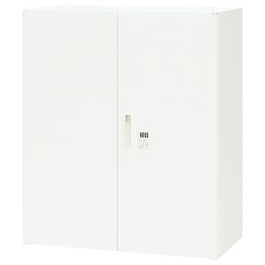 法人様限定 ナイキ（NAIKI） オフィス家具 書庫 CW-0911KD-WW 両開き戸 ダイヤル錠