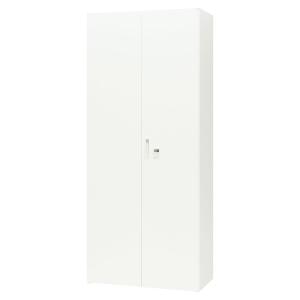 法人様限定 ナイキ（NAIKI） オフィス家具 書庫 CW-0921KD-WW 両開き戸 ダイヤル錠