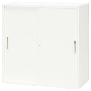 法人様限定 ナイキ（NAIKI） オフィス家具 書庫 CW-0909H-WW 引違い戸