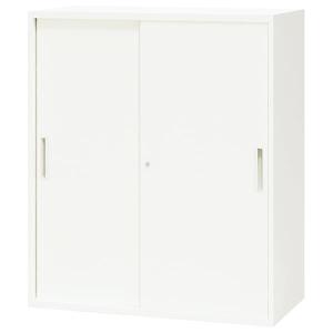 法人様限定 ナイキ（NAIKI） オフィス家具 書庫 CW-0911H-WW 引違い戸