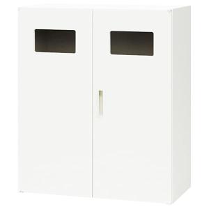 法人様限定 ナイキ（NAIKI） オフィス家具 書庫 CW型 トラッシュボックス ホワイトタイプ