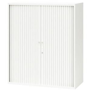 法人様限定 ナイキ（NAIKI） オフィス家具 書庫 CW-0911SH-WW シャッター式扉