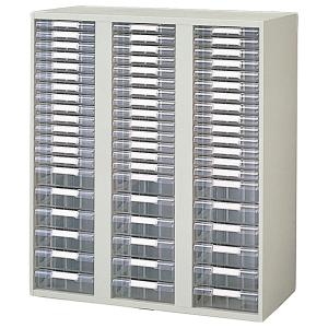法人様限定 ナイキ（NAIKI） オフィス家具 キャビネット NW-0911ALC-AW A4用 3列・浅型14段・深型6段 下置用