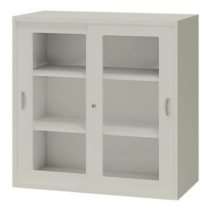 法人様限定 ナイキ（NAIKI） オフィス家具 書庫 NWS-0909HG-AW 引違い戸