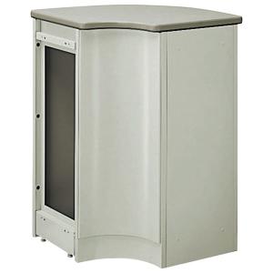 法人様限定 ナイキ（NAIKI） オフィス家具 受付カウンター SNC型 ハイカウンター 内ハイコーナー90°