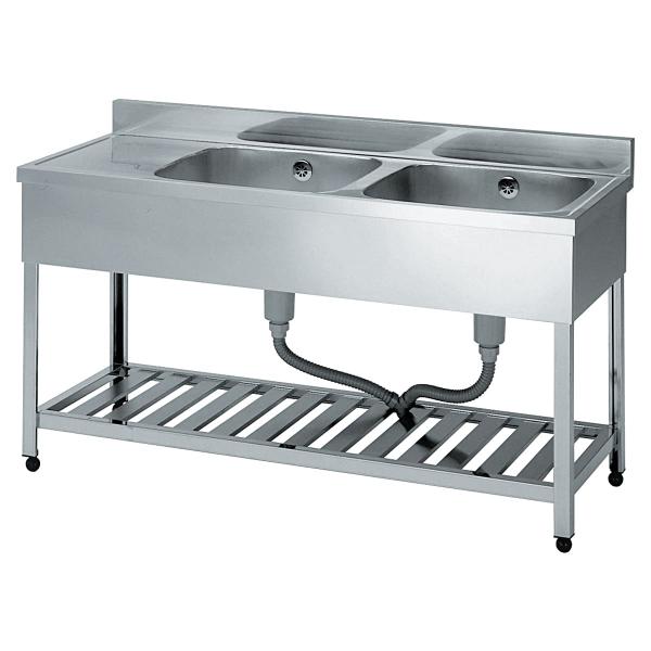 法人様限定 東製作所 厨房機器 流し台 二槽水切シンク KPM2／HPM2シリーズ