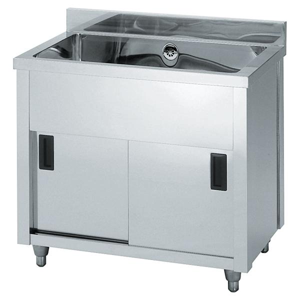 法人様限定 東製作所 厨房機器 流し台 一槽キャビネットシンク AP1シリーズ