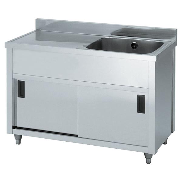 法人様限定 東製作所 厨房機器 流し台 一槽水切キャビネットシンク APM1シリーズ