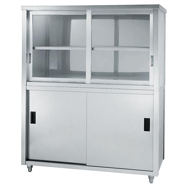 法人様限定 東製作所 厨房機器 棚 食器戸棚 片面引違上段ガラス戸 ACSシリーズ