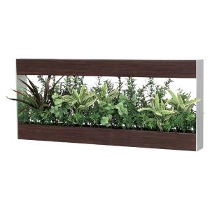 法人様限定 ベルク オフィス家具 フェイクグリーン グリーンポッド デザインポット 壁付けタイプ GR4373