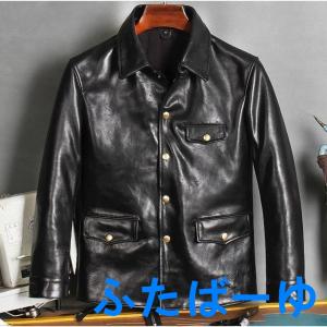 ショット レザージャケット サイズ36 AT101 黒 Schott AT101 トラッカージャケット ライダース36 - メルカリ
