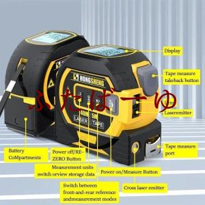 コンベックス 3 In 1デジタル距離計 メジャー レーザー距離計 タジマ
