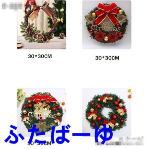 クリスマスリース クリスマス飾り付け 壁掛け飾...の詳細画像4