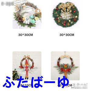 クリスマスリース クリスマス飾り付け 壁掛け飾...の詳細画像5