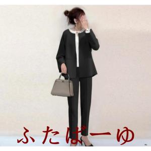 セットアップ 春 スーツ+パンツ レディース ...の詳細画像5