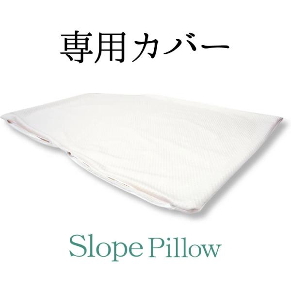 専用カバー 逆流性食道炎 枕 スロープピロー カバー 傾斜 テンセル 低反発 つぶ綿 胃食道逆流症 ...