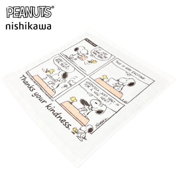 ウォッシュタオル スヌーピー 西川 ピーナッツ 日本製 泉州 34×35cm  (PN1669)　T...